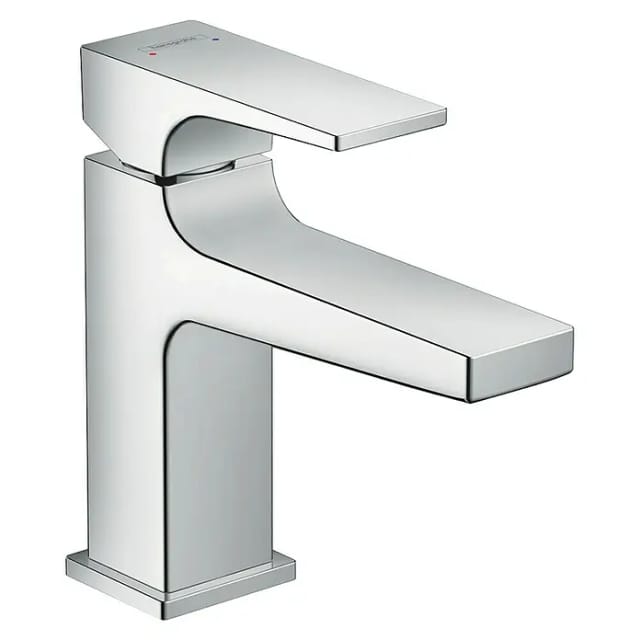 Metropol - Waschtischarmatur mit Ablaufgarnitur Push-Open, verchromt 32500000 - Hansgrohe