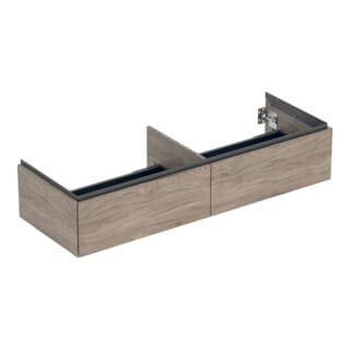 Geberit one Unterschrank für Aufsatzwaschtisch, 2 Schubladen,