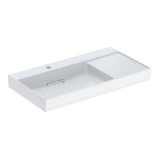 Geberit one Waschtisch Abgang horizontal, Ablagefläche rechts,