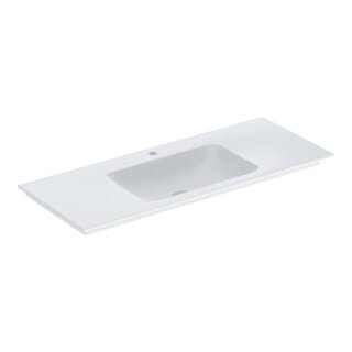 Keramag - Geberit one Möbelwaschtisch Abgang vertikal, 120x14x48cm,