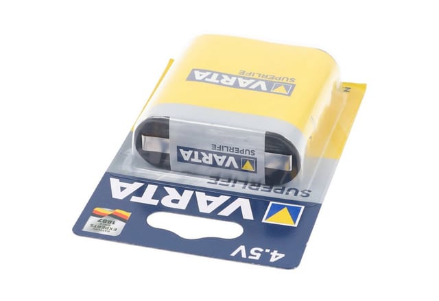 Varta - super heavy duty 4.5V Bli 1 Flach-Batterie Zink-Kohle 2700 mAh 4.5 v 1 St.