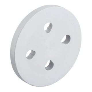 Hansgrohe - Fliesenausgleichsscheibe 98681000 d= 80mm, für Showerpipe, Kunststoff, chrom