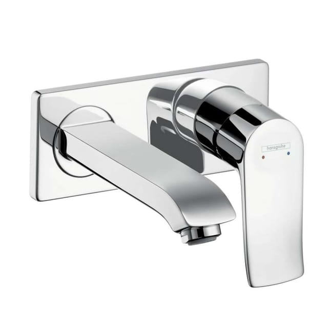 Metris Einhebel-Waschtischmischer Unterputz mit Auslauf - Hansgrohe