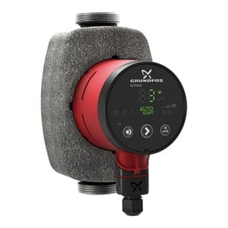 Banyo - Grundfos Alpha2 Hocheffizienz-Umwälzpumpe 25-60 n 180 mm