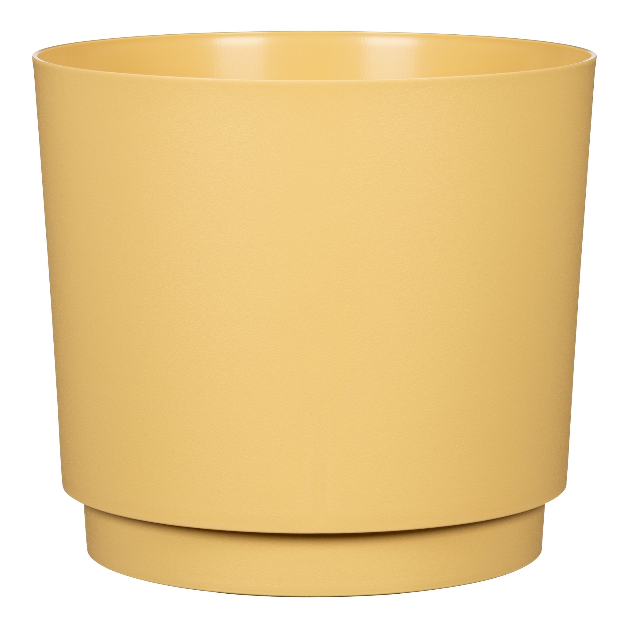 Runder Cache-pot - Garden Id - Plano - Ø 25 - 7 L - H 22 Cm - Gelb