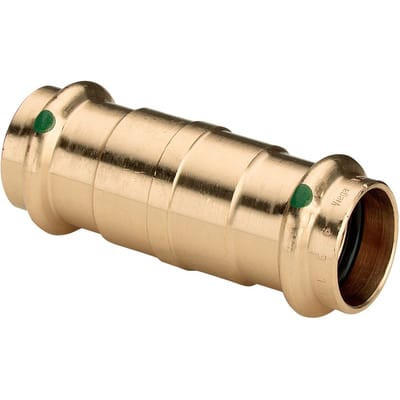 Viega - Sanpress Schiebemuffe ø 18mm i/i mit SC-Contur Modell 2215.5 Rotguss 287061