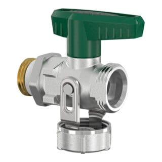 Le Sanitaire - Simplex kfe Kugelhahn 1/2'' Flügelgriff Durchgang, dvgw selbstdichtend, vern. F10639