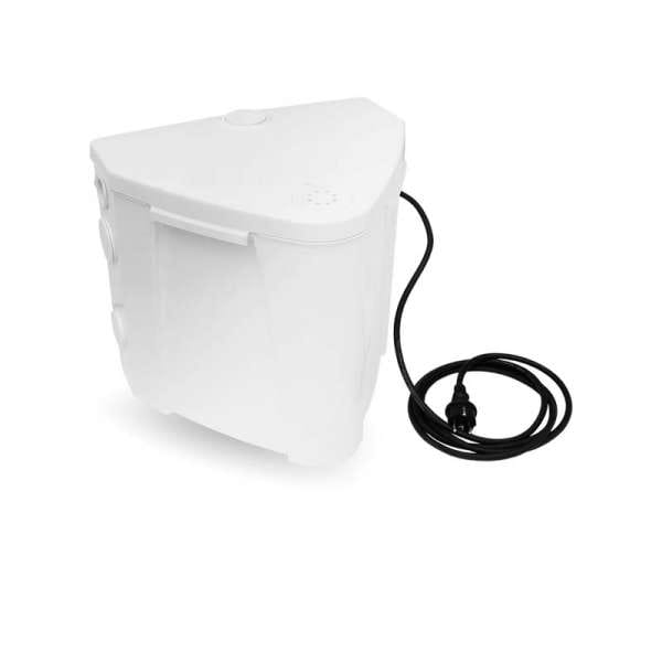 Abs Hebeanlage Schmutzwasserhebeanlage Sanimax r 202 mit Pumpe und Rückschlagklappe 07565120