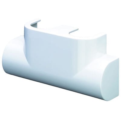Oventrop Designabdeckung Eckform weiß, für Multiblock t 1184096