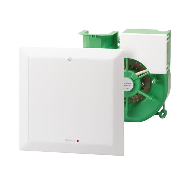 Helios - ultraSilence Ventilatoreinsatz els-vp 60 mit 60 m³/h Volumenstrom mit Präsenzmelder 8149