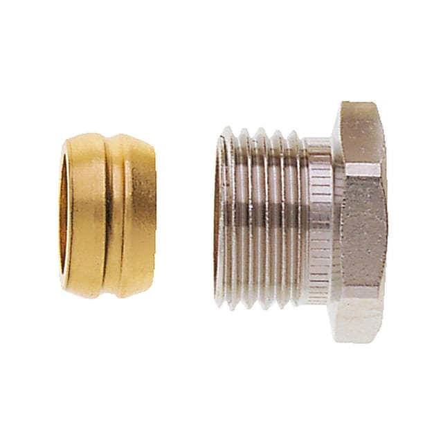 Heimeier - Klemmverschraubung ø 15, 1/2'' für Kupfer- und Przisionsstahlrohr 2201-15.351