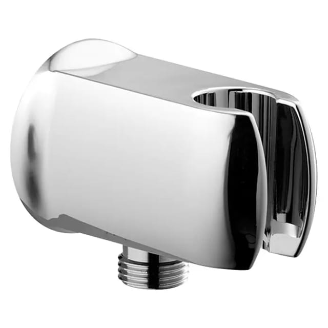 Hansa - Wandanschlussbogen jet 04460100 chrom, mit Brausenhalterung