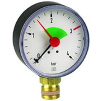 Manometer Anzeigebereich 0/4 bar hz 63, g 3/8Z b, radial Bild 2