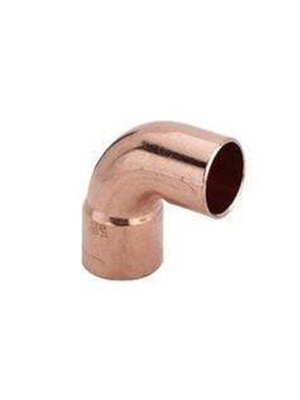 Viega Winkel 100933 22 mm, 90Grad, Einsteckende, Kupfer