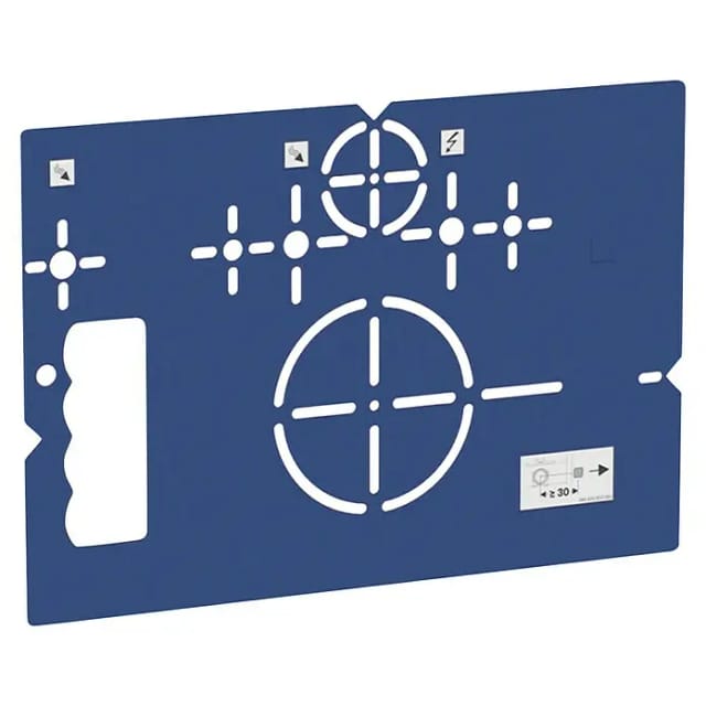 Bohrschablone für Wand-WC und AquaClean - Geberit