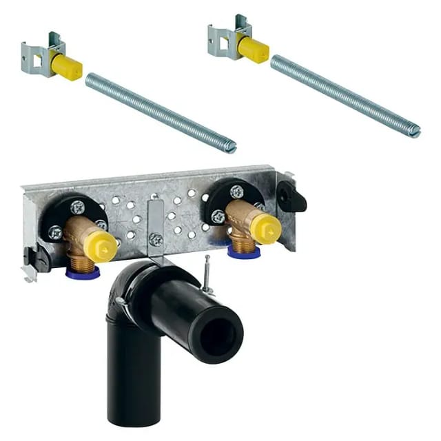 Geberit GIS Waschtisch Element 461430001 für Einlocharmatur, für GIS Tragesystem