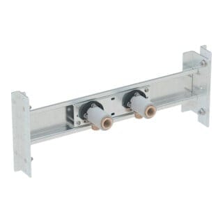 Geberit Duofix Traverse für Wandarmatur Aufputz, variable Armaturenposition, für Trockenbau