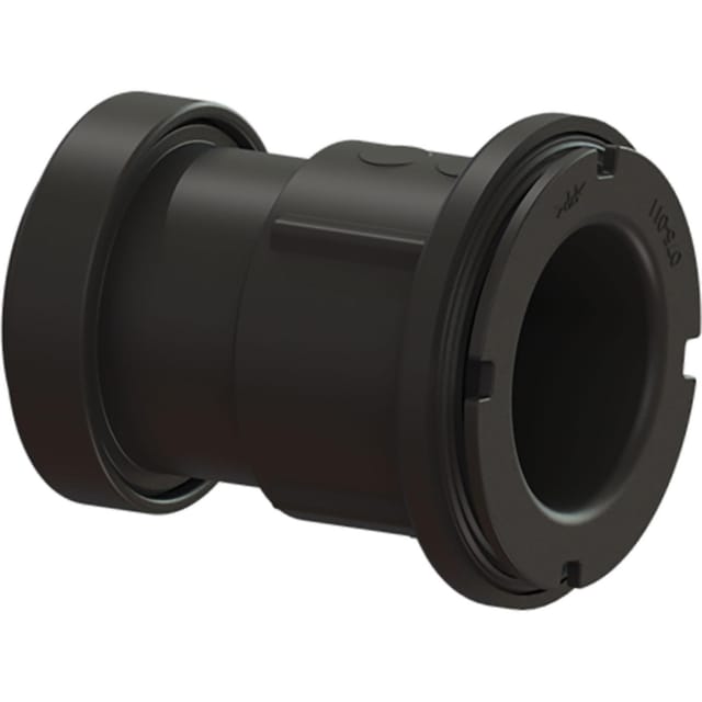 KESSEL Zulaufstutzen DN 50 39005 ABS, mit Dichtung und Gewindering
