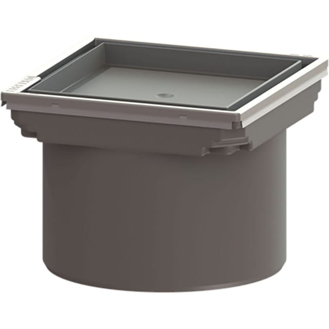 Alternative Haustechnik - kessel Aufsatzstück 48211 mit befliesbarer Abdeckung, 110x110