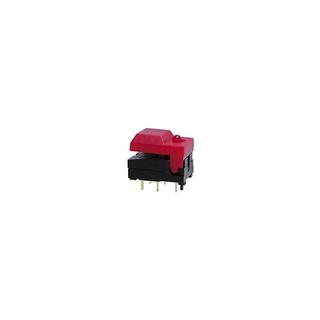 Digitast dip druckknopfschalter schwarze kappe grune led