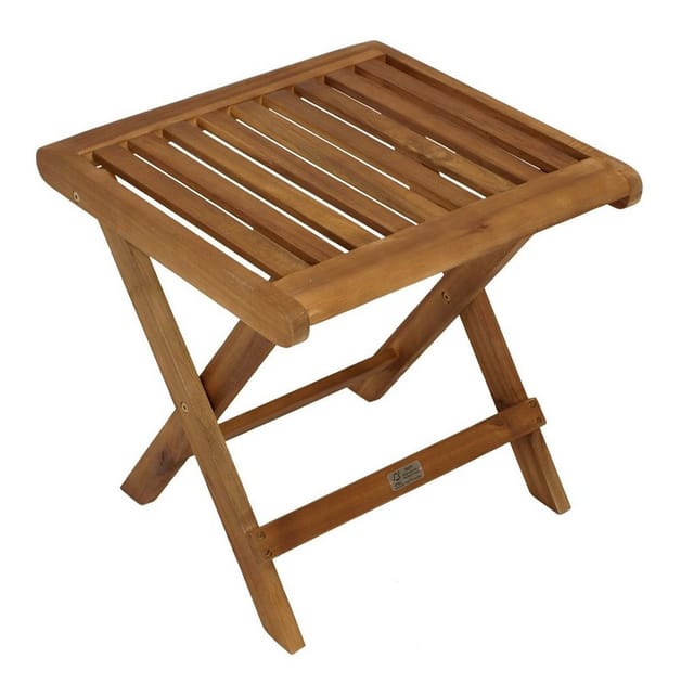 Degamo - Klapphocker 45x45cm, Akazie geölt