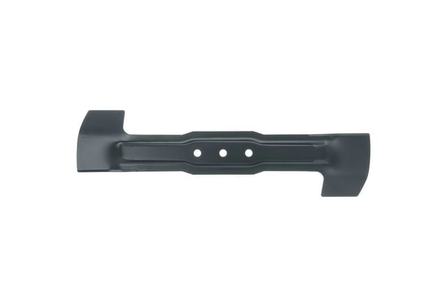 vhbw Ersatz-Messer kompatibel mit Bosch Rotak 34R, 34GC, 34, 3600H, 3404R, 340R, 340ER Rasenmäher - Ersatzklinge Schwarz, beschichteter Stahl