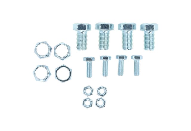 vhbw 4x Ersatz-Messer kompatibel mit Stiga Villa 85 Combi, 105 Combi, 95 Combi Rasenmäher - Ersatzklinge Schwarz, Stahl