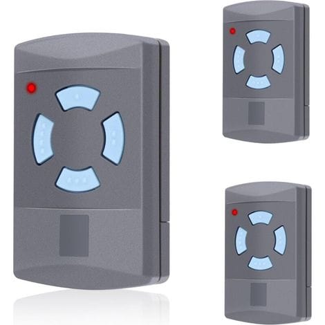 Set Mit 3 Ersatzteilen Für Hörmann Handsender, 868,3 Mhz 4-kanal Garagentoröffner-fernbedienung, Kompatibel Mit Hörmann Hsm4-868, Hse2-868, Hs4-868 Für Supramatic, Promatic