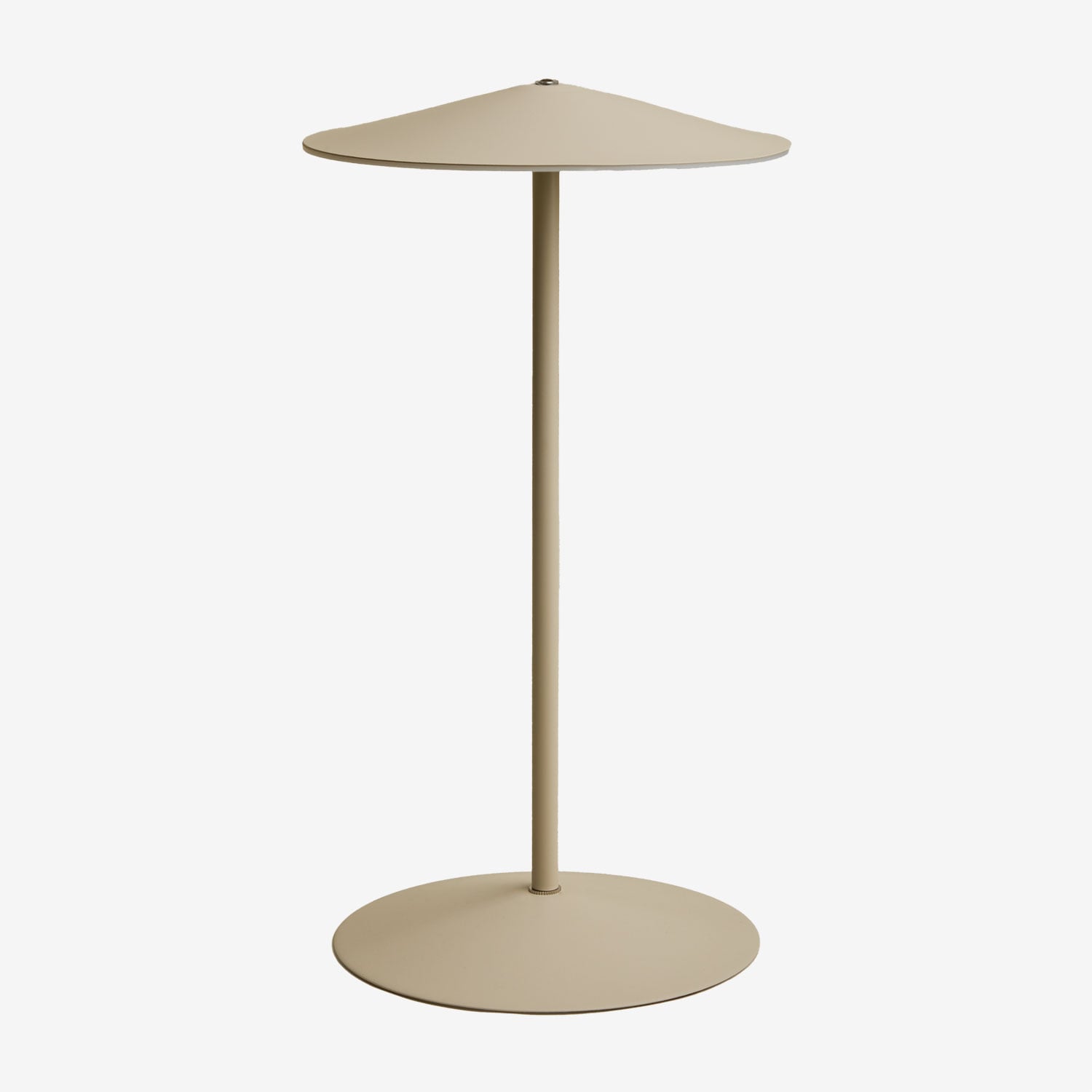 Sklum Kabellose Led-tischlampe Für Den Außenbereich Aus Eisen Emilein Beige Tapioca