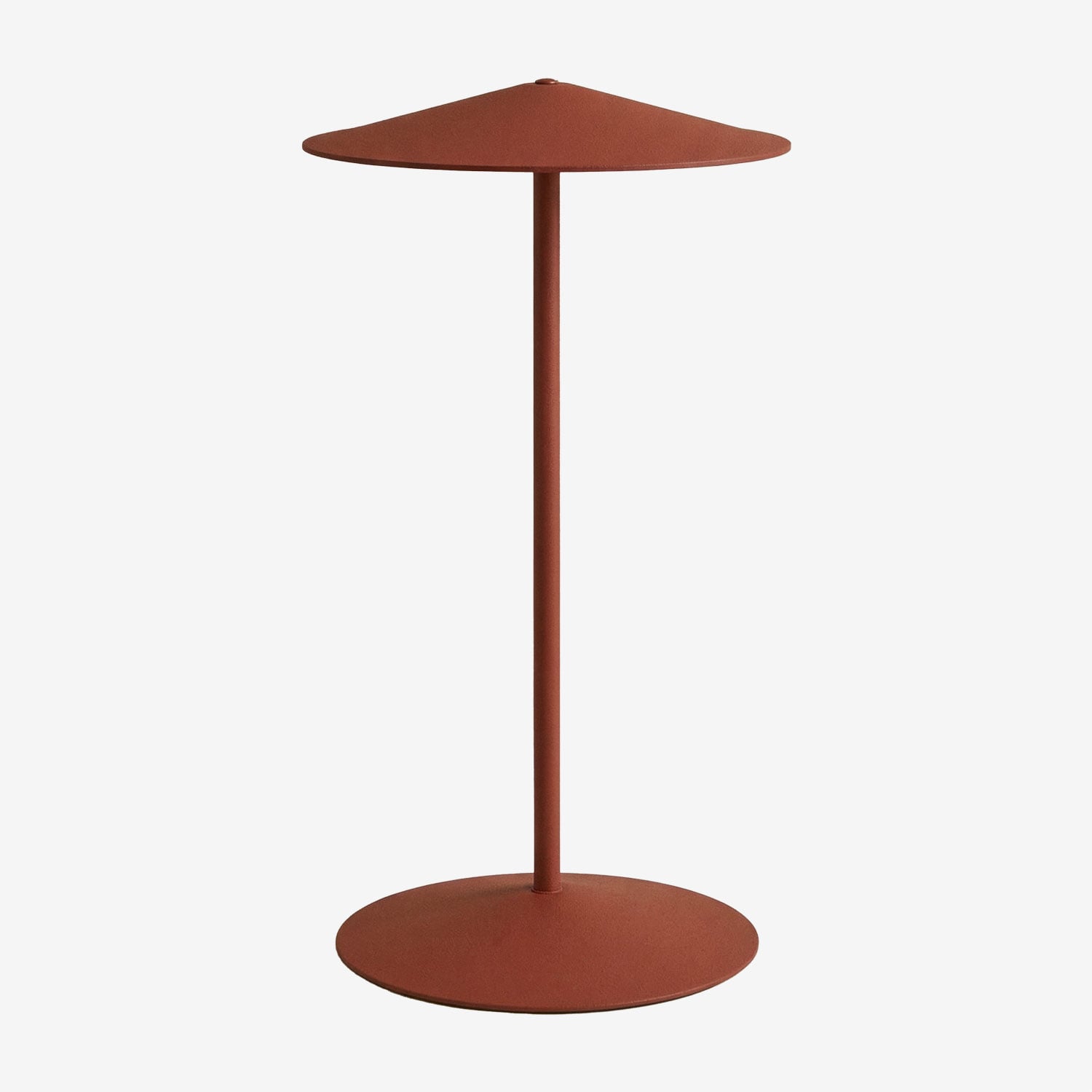 Sklum Kabellose Led-tischlampe Für Den Außenbereich Aus Eisen Emilein Rot Acryl