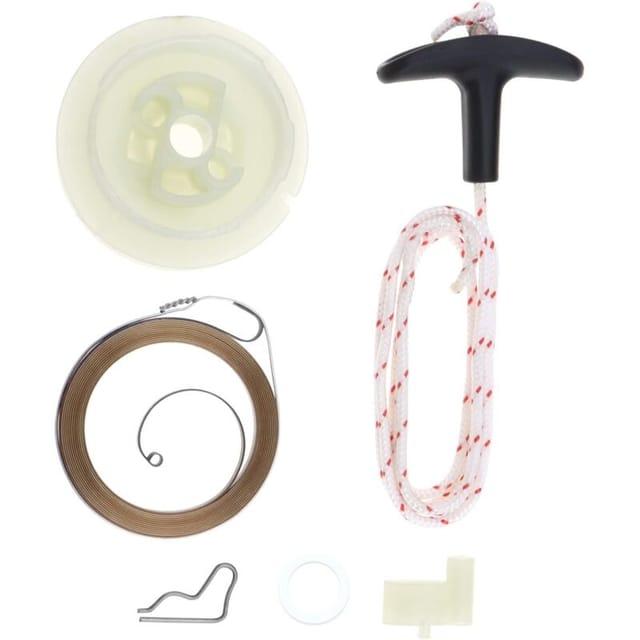 Satz mit 7 Seilzugstarter-Riemenscheibenfedern 1123 195 0400/0000 958 0923, kompatibel mit Stihl FC55 FS38 FS45 FS55 HL45 KM55 MM55 Motor