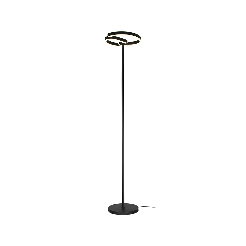 V-tac 25w Dekorative Led-stehleuchte 4000k Matt Schwarz H1420mm Artikelnummer 24292