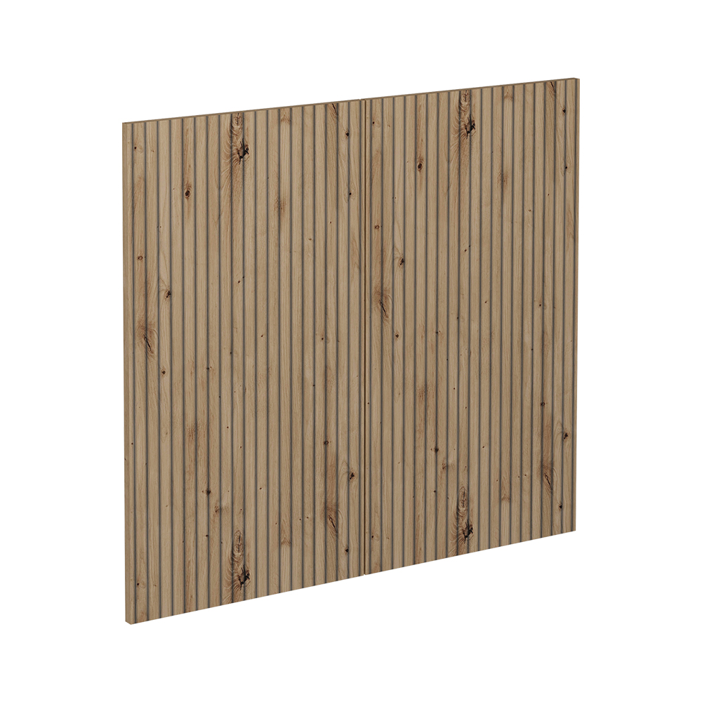 Küchenfront R-line, Artisan-eiche, 79.2 X 71.3 Cm Möbelfront Für Den Spülenunterschrank, Vicco