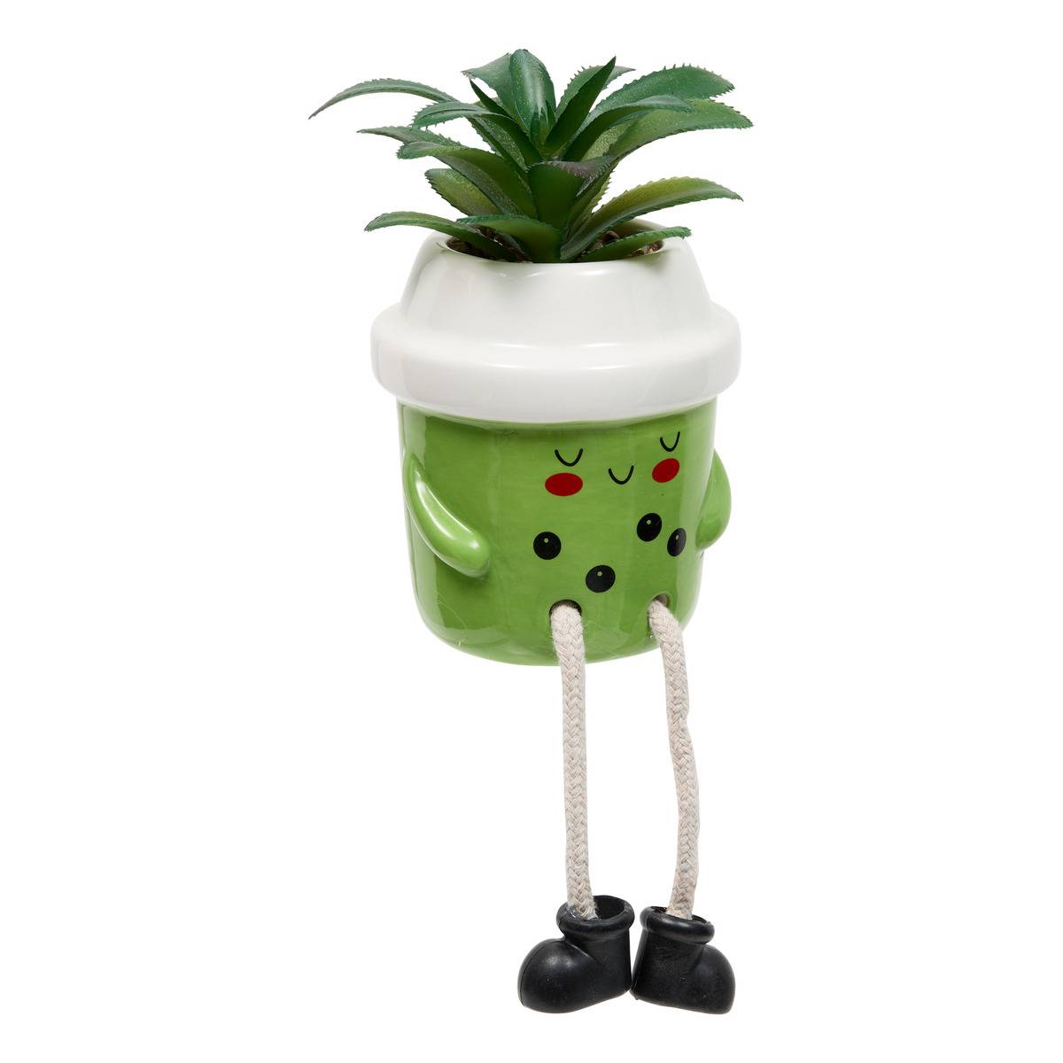 Künstliche Pflanze Kawai H16,5cm - Grün