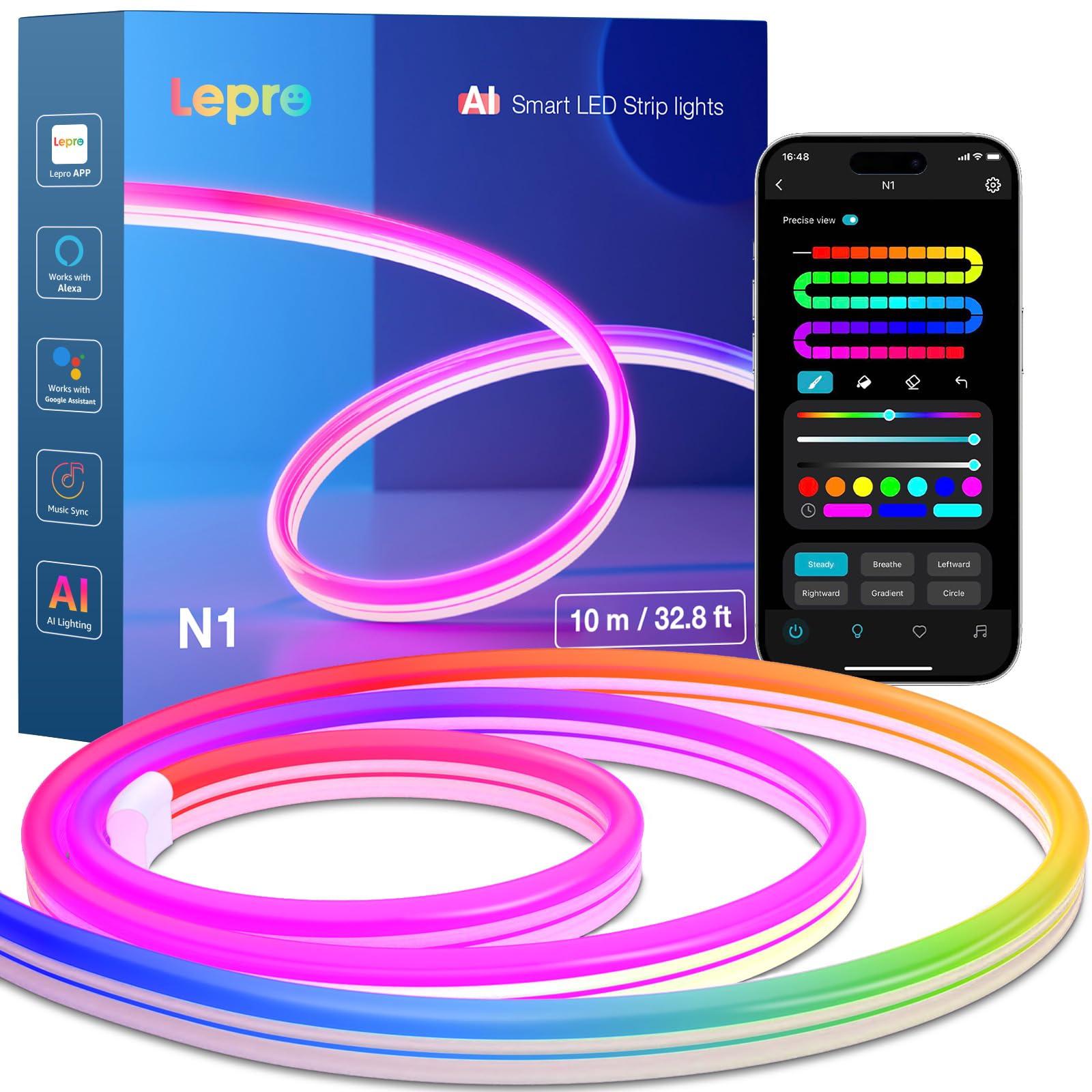 Bcs Lepro N1 Ai Rgbic Led-band 10 Meter Ip65