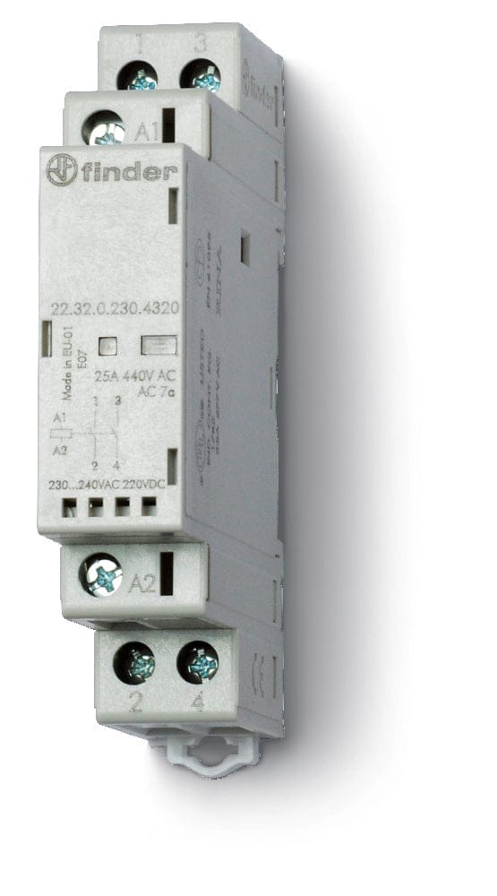 Finder - 22.32.0.012.4320 Installationsschütz 2 Schließer 250 v/ac, 440 v/ac 1 St.
