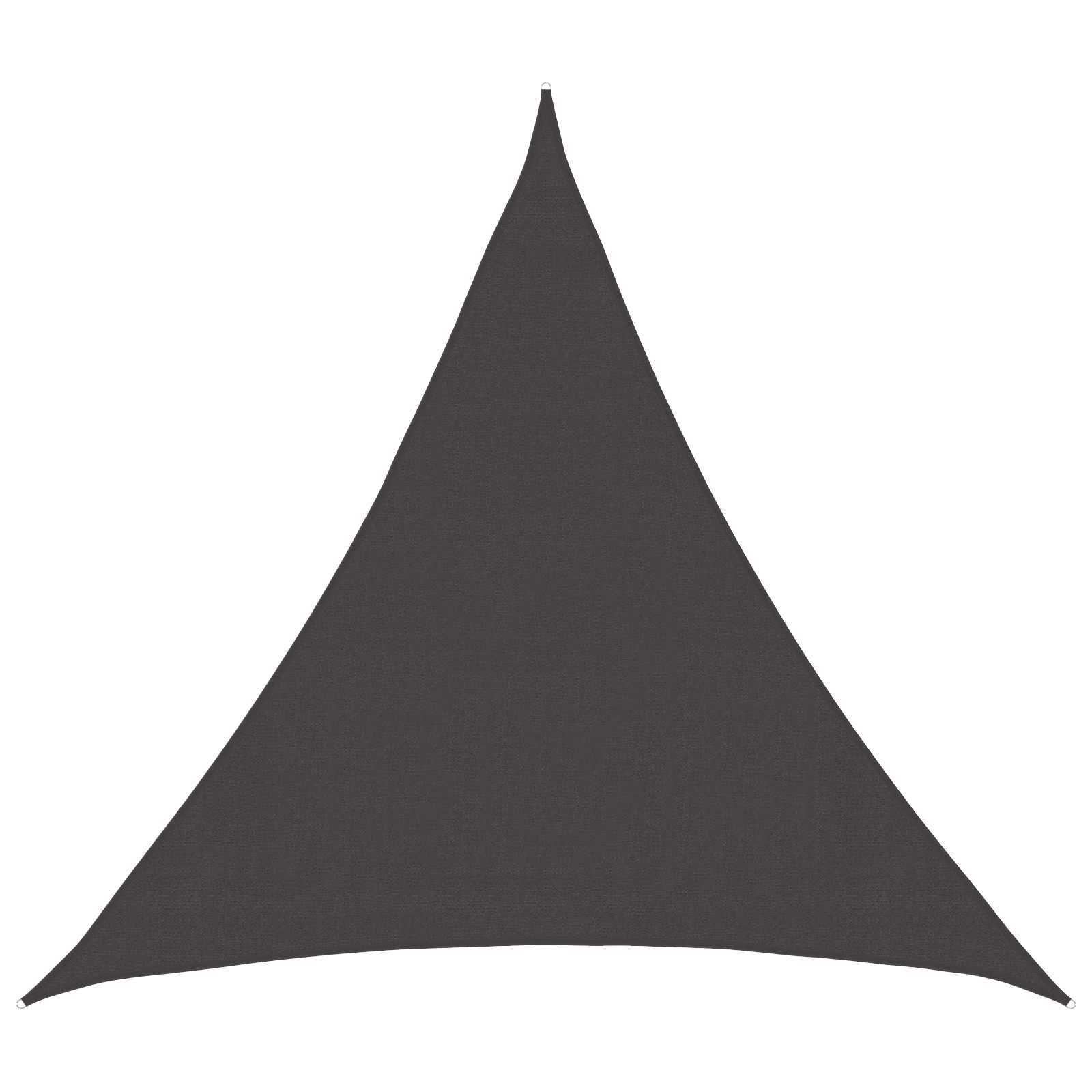 Sonnensegel 2 X 2 X 2 M Hdpe Dreieckig Anthrazit Vidaxl