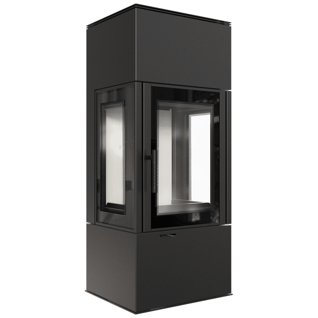 Kaminofen aus Stahl KRATKI THOR VIEW Ø 150 8 kW