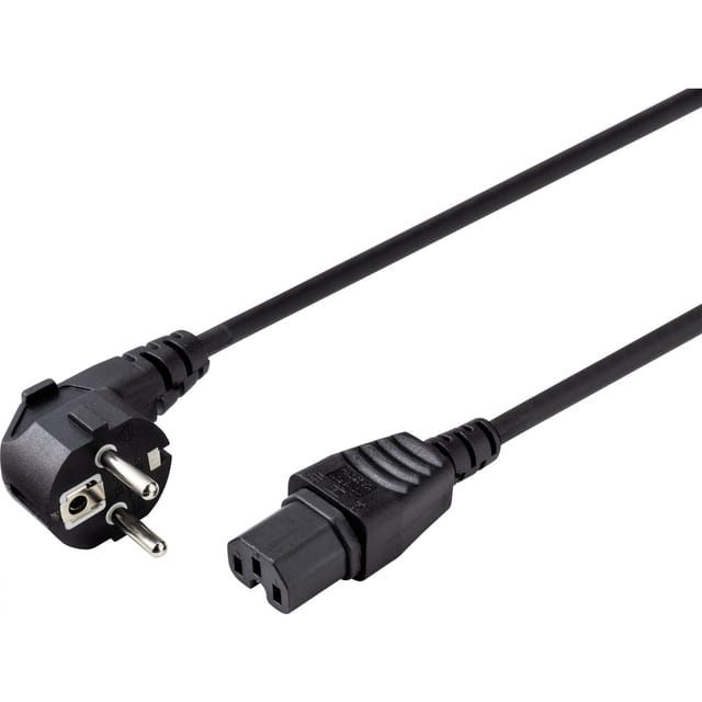 SY-5043444 Heißgeräte Netzkabel Schwarz 2.00 m - Sygonix