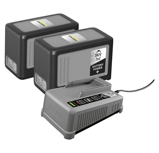 Kärcher Professional 2.445-070.0 Starter Kit Battery Power+ 36/75 Werkzeug-Akku und Ladegerät 36 V