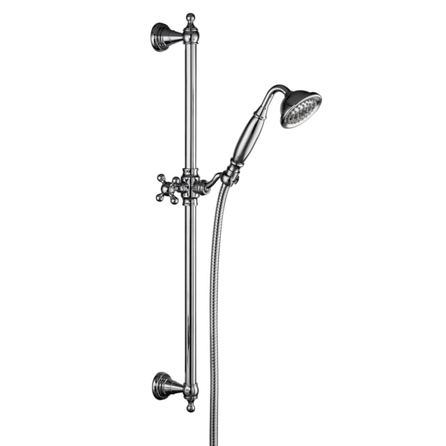 Paulgurkes - Duschstange Retro Brausestange Chrom Vintage Dusche