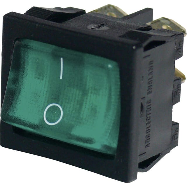 Bulgin Ltd.) H8653VBNBP Wippschalter H8653VBNBP 250 v 6 a 1 x Ein/Aus rastend 1 St. - Arcolectric