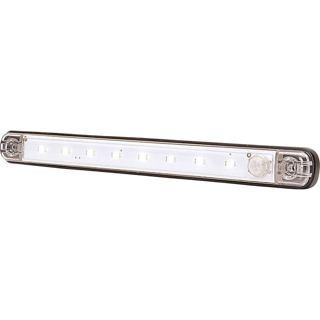 WAS LED Innenraumleuchte 728 SENSOR LW10 LED 12 V (B x H x T) 238 x 25 x 10.4 mm Bewegungsmelder, Au