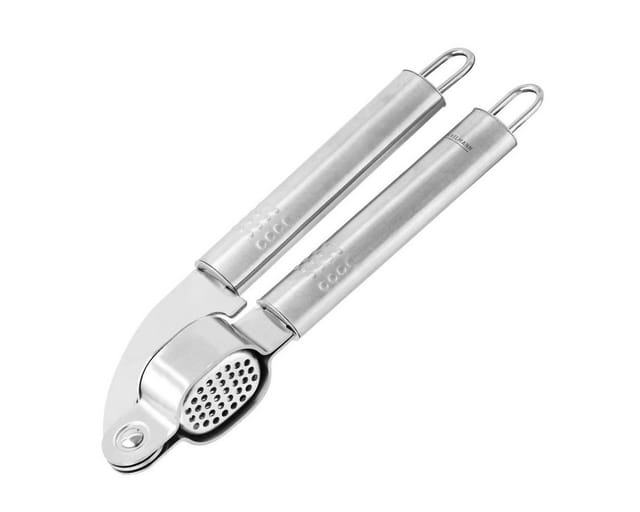 Fackelmann Knoblauchpresse Ovalgriff 18 cm Küchenutensilien