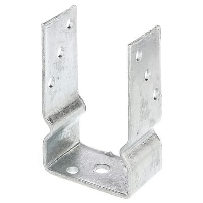 GAH - U-Pfostenträger ETA-10/0210 91x150x100x60mm feuerverzinkt zum Aufschrauben