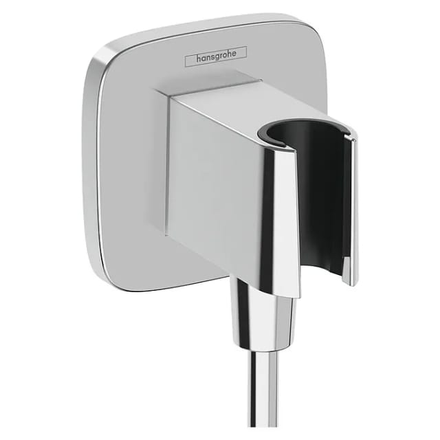 Hansgrohe - Fixfit - Wandanschlussbogen mit Brausehalter, verchromt 26887000
