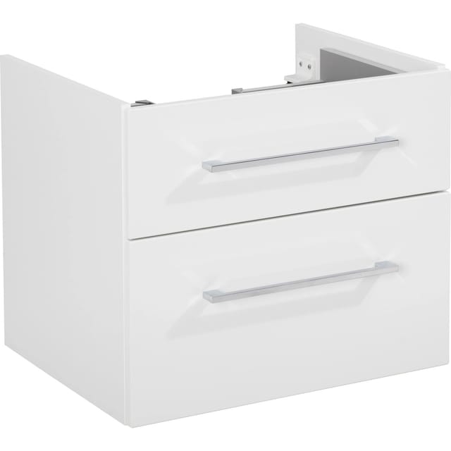 Fackelmann - hype 3.0 Waschtischunterschrank 60 cm, Weiß, 2 Schubladen'-'83213