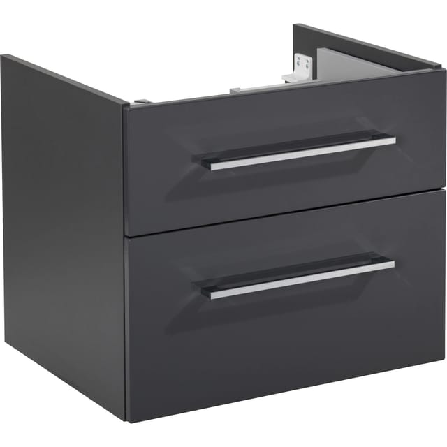 Fackelmann - hype 3.0 Waschtischunterschrank 60 cm, Anthrazit, 2 Schubladen'-'83211