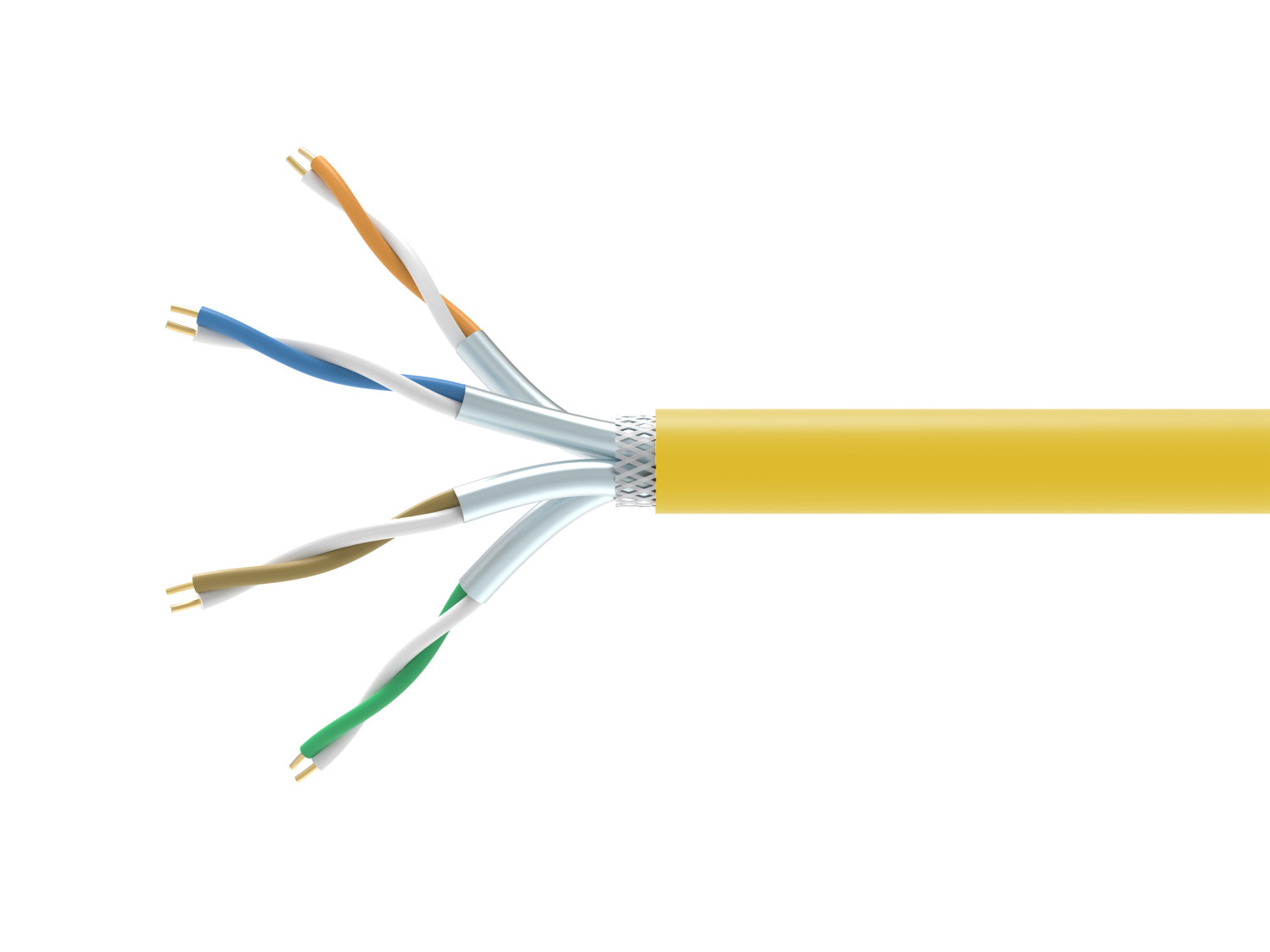 Equip 404563 Netzwerkkabel Gelb 1000 M Cat7a S/ftp (s-stp)