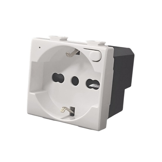 Ettroit Italienische Schuko Smart Wifi Tuya 16a Steckdose Mit Verbrauchszähler, Kompatibel Mit Bticino Matix - Mtwf2102